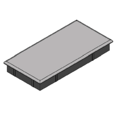 TAMPA 20X40 NYLON PRETO 608 PRETO
